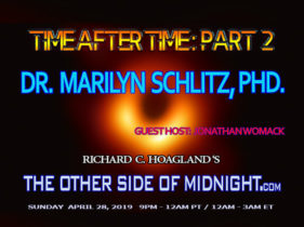 2019/04/28 – Dr. Marilyn Schlitz, PHD – Time After Time – Part 2