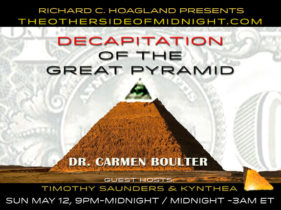 2019/05/12 – Dr. Carmen Boulter – Decapitation of the Great Pyramid