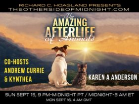 2019/09/15 – Karen A. Anderson – The Amazing Afterlife of Animals – Co-Hosts: Andrew Currie & Kynthea