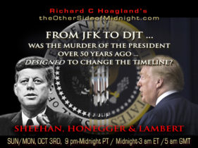 2021/10/03 – Daniel Sheehan, Barbara Honegger & Georgia Lambert – From JFK to DJT ….              Was the Murder of the President Over 50 Years Ago … Designed to Change the Timeline?