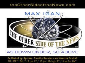 2021/09/10 – MAX IGAN – AS DOWN UNDER, SO ABOVE – TOSN 73