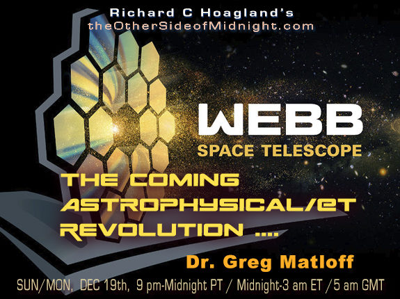2021/12/19 – Dr. Greg Matloff – The Coming Astrophysical/ET Revolution