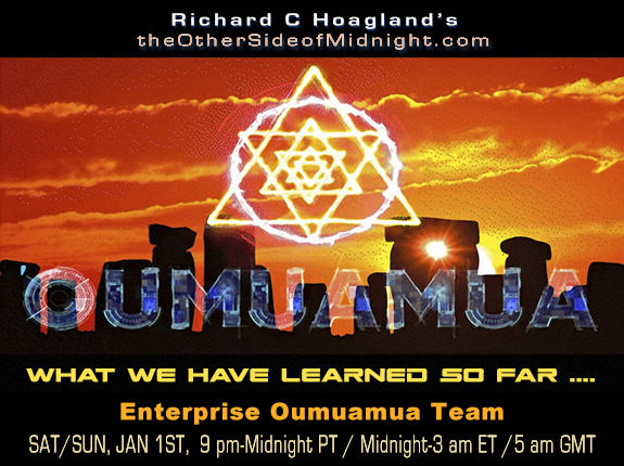 2022/01/01 – Enterprise  ‘Oumuamua Team – What We Have Learned So far ….