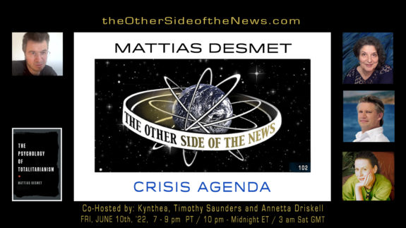 REPLAY: MATTIAS DESMET – CRISIS AGENDA – TOSN 102