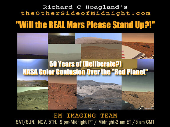 2022-11-05 Holger Isenberg & EM Team – “Will the REAL Mars Please Stand Up?!”