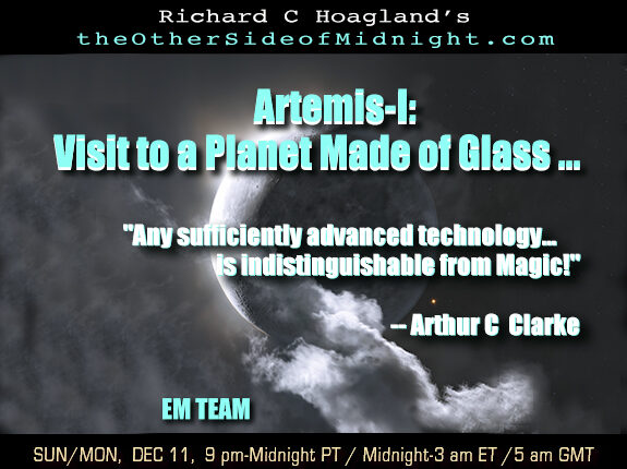 2022-12-11 Artemis-I: Visit to a Planet Made of Glass