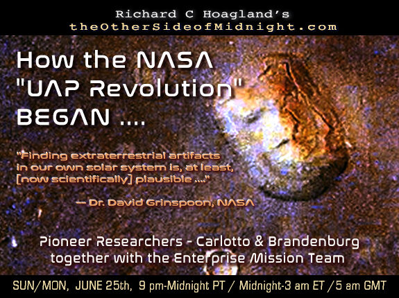 2023-06-25 Brandenburg & Carlotto, How the NASA “UAP Revolution” BEGAN ….