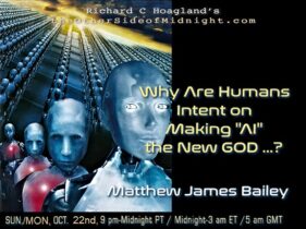 2023-10-22  Matthew James Bailey, Honegger & London – Why Are Humans Intent on Making “AI” the New God?