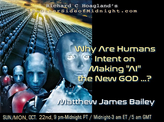 2023-09-30  Matthew James Bailey, Honegger & London – Why Are Humans Intent on Making “AI” the New God?