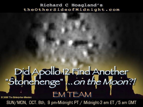 2023-10-8 Did Apollo 12 Find Another “Stonehenge” … on the Moon?!