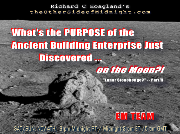 2023-11-04 EM Team “Lunar Stonehenge?” — Part II